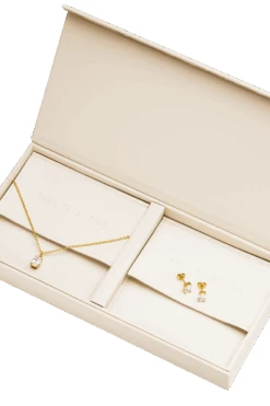 Brilliant Oval Gift Box Gold