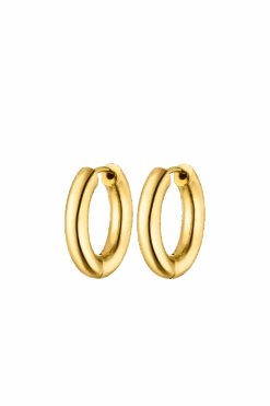 Chunky Hoops Gold