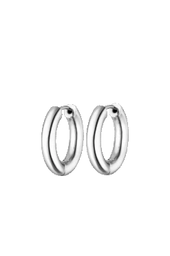 Chunky Hoops Silver