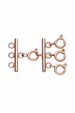 Necklace Separator For Layering Rose Gold