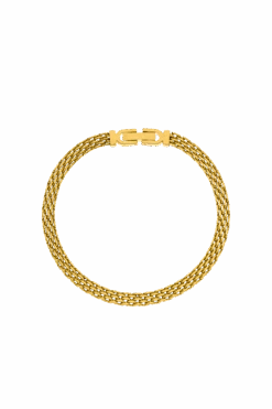 Mesh Bracelet 14K Gold Plated
