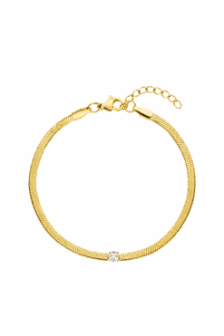 Brilliant Bracelet 14K Gold Plated
