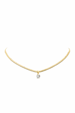 Brilliant Necklace 14K Gold Plated