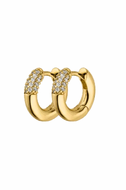 Éclat Hoops Small 14K Gold Plated