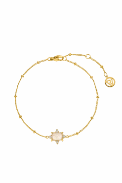 Moonstone Intuition Bracelet 14K Gold Plated
