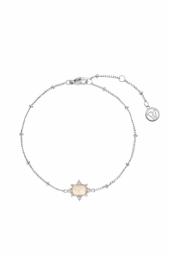 Moonstone Intuition Bracelet Silver
