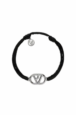 PV Iconic Bracelet Black Silver