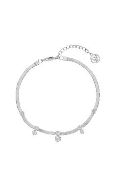 Sparkle Sleek Bracelet Silver