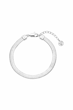 Molten Sleek Bracelet Silver