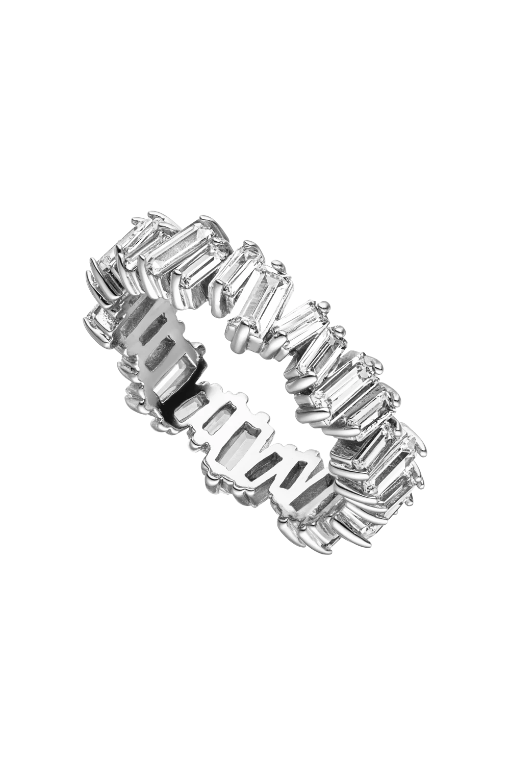 Baguette Ring Silver