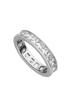 Brilliant Square Ring Silver