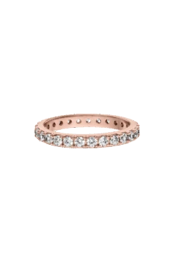 Pavé Ring Rose Gold