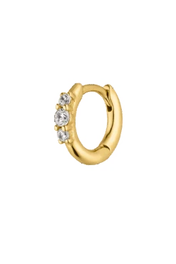 Zoé Piercing Sterling Silver 14K Gold Plated