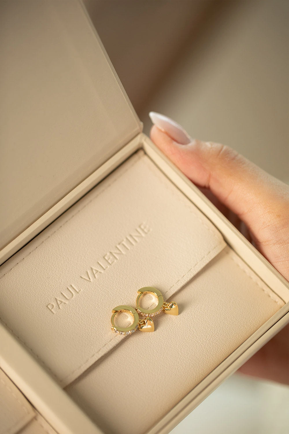 Heart Huggies 14K Gold Plated – Bild 4