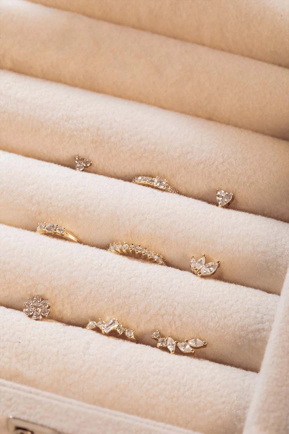 Triple Piercing 14K Solid Gold – Bild 3