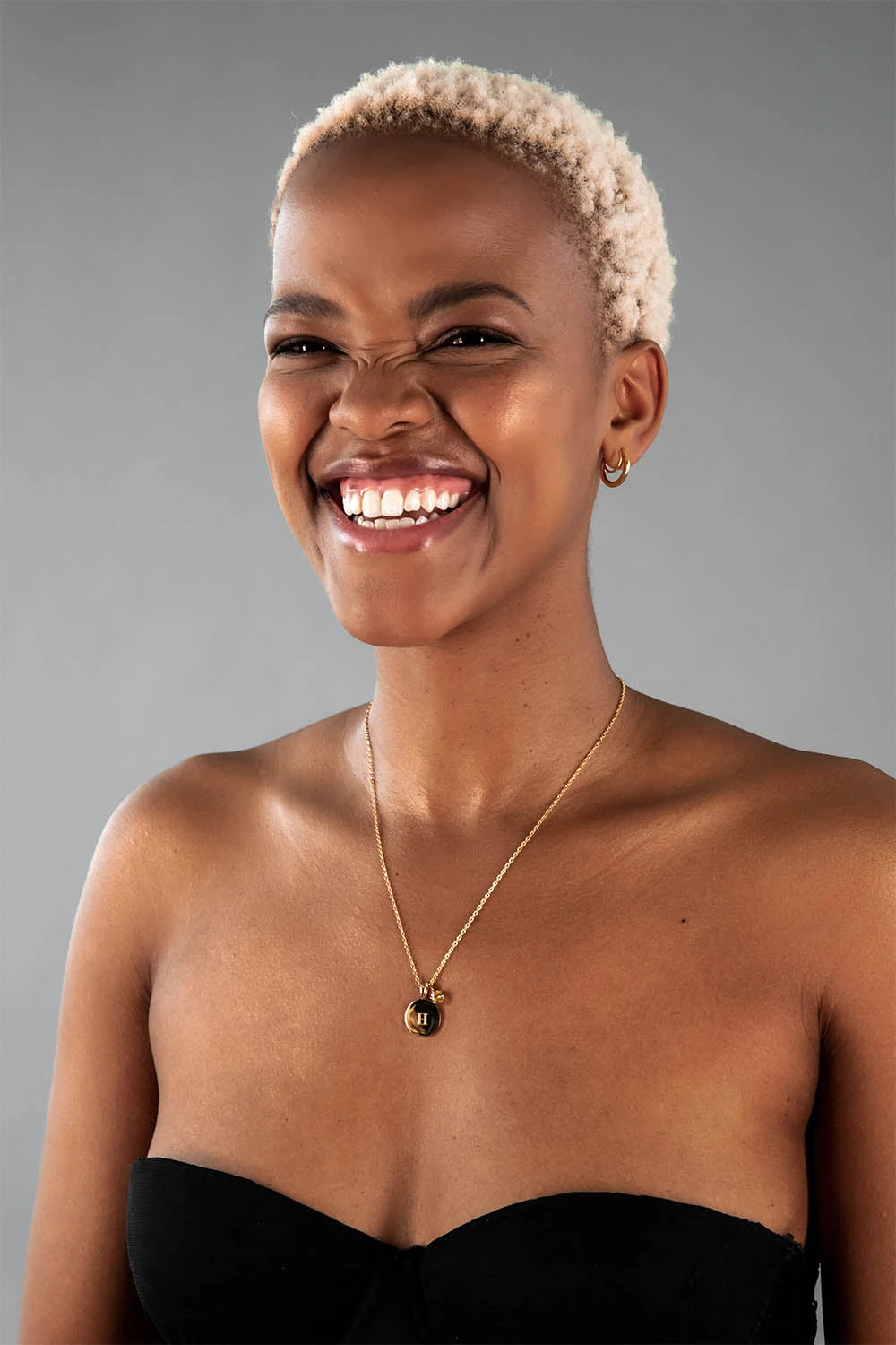 Birthstone November Necklace 14K Gold Plated – Bild 4