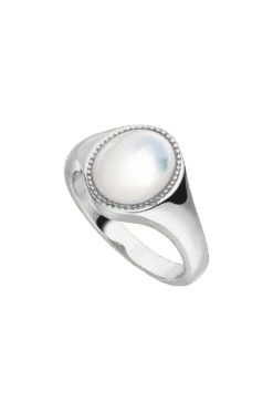 Amalfi Signet Ring Silver