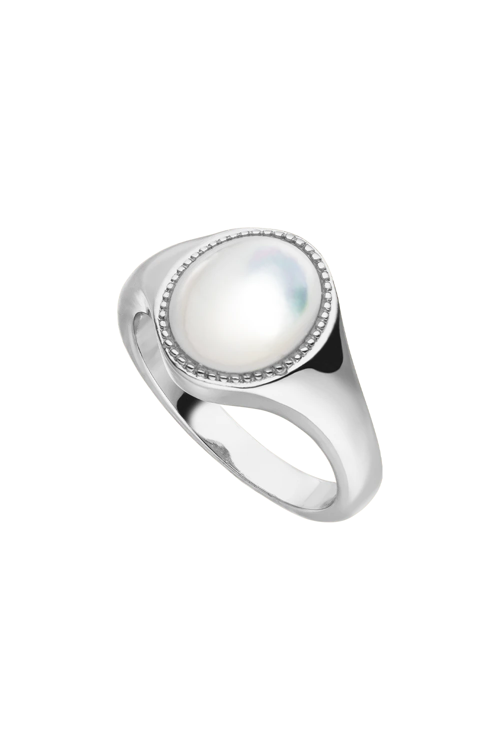 Amalfi Signet Ring Silver