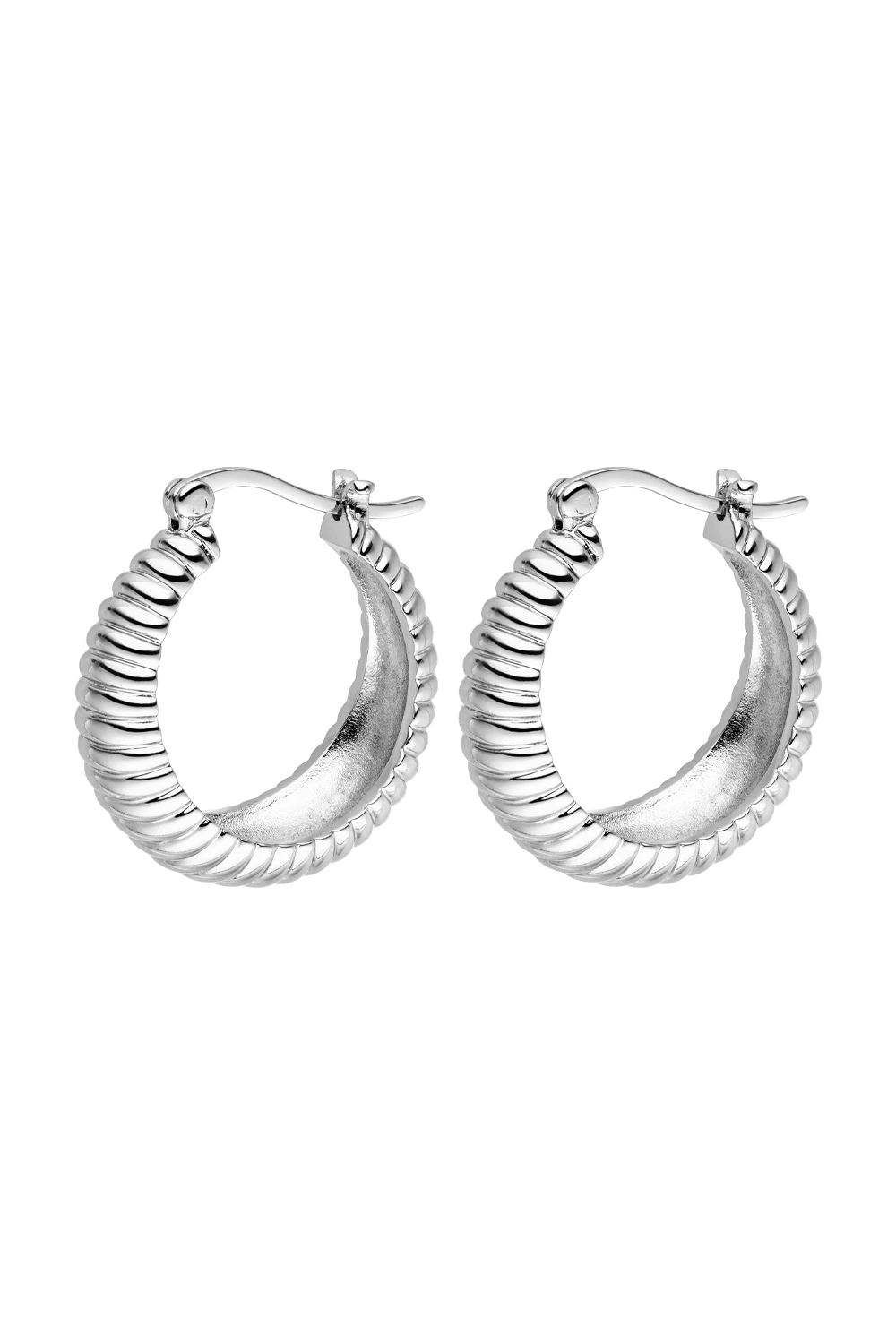 Avenue Structure Hoops Silver
