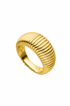 Avenue Structure Ring 14K Gold Plated