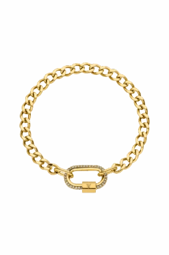 Éclat Cuban Bracelet 14K Gold Plated