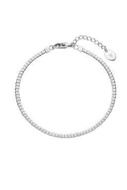 Delicate Sleek Bracelet Silver
