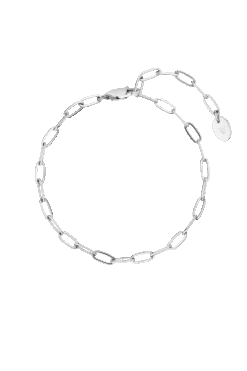 Bicycle Chain Bracelet Silver